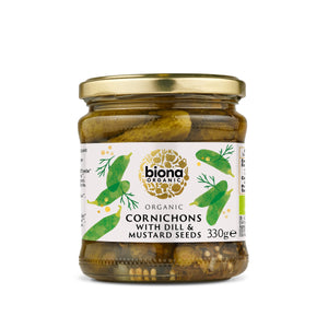 Biona Organic Cornichons (6x330g)