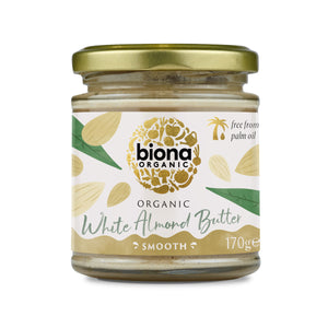 Biona Organic White Almond Butter (6x170g)
