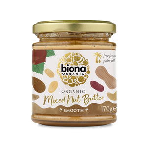 Biona Organic Mixed Nut Butter (6x170g)