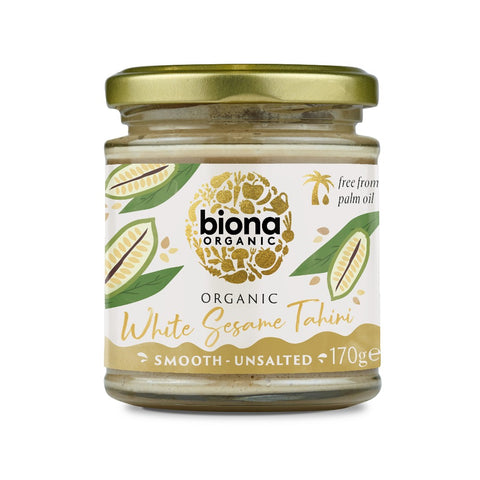 Biona Organic White Sesame Tahini (6x170g)