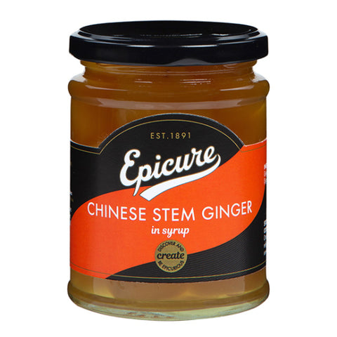 Epicure Chinese Stem Ginger in Syrup (6x225g)