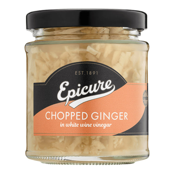 Epicure Chopped Ginger (6x180g)