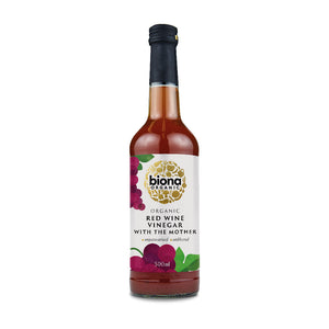 Biona Organic Red Wine Vinegar (6x500ml)