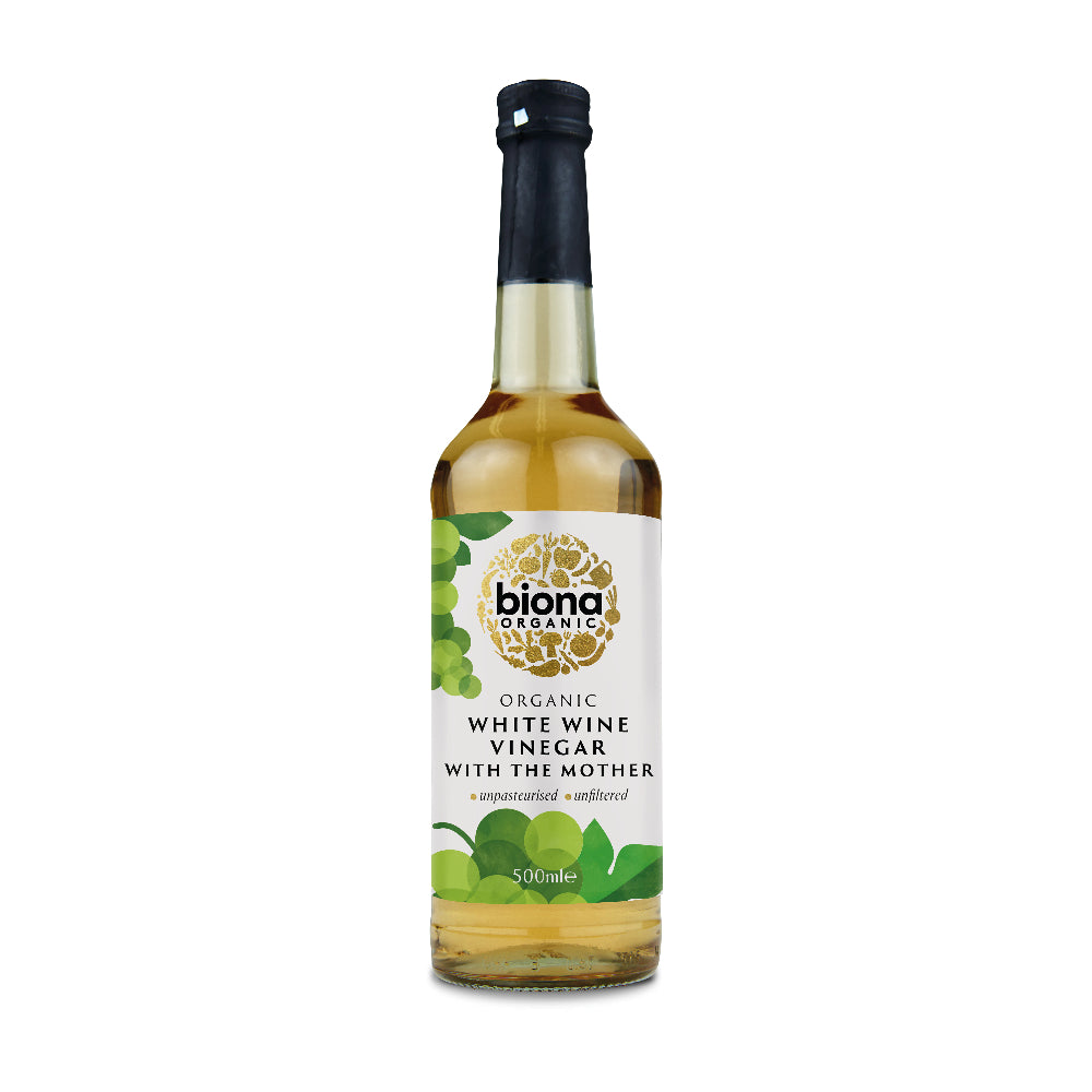 Biona Organic White Wine Vinegar (6x500ml)