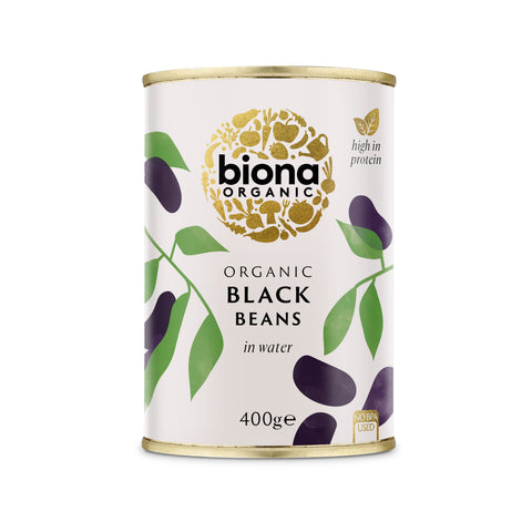 Biona Organic Black Beans (6x400g)
