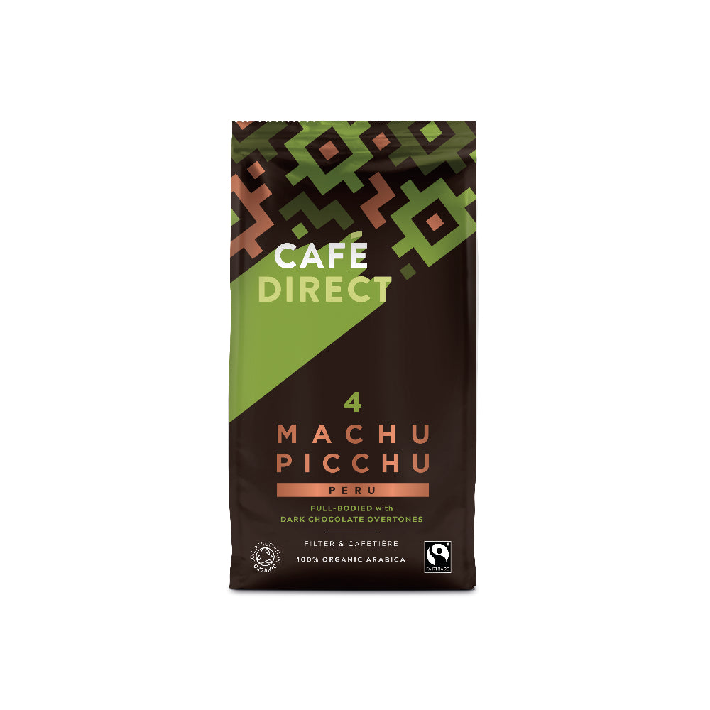 Cafe Direct Fairtrade Machu Picchu Organic Ground Coffee (6x227g)