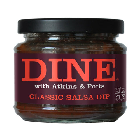 DINE with Atkins & Potts Classic Salsa Dip (6x200g)