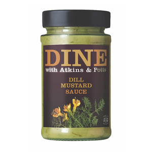 DINE with Atkins & Potts Dill Mustard Sauce (6x185g)