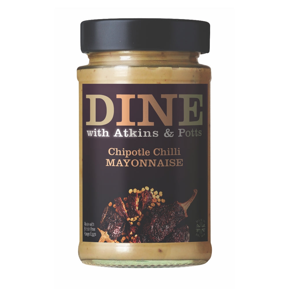 DINE with Atkins & Potts Chipotle Chilli Mayonnaise (6x175g)