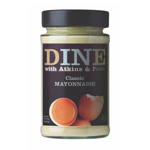 DINE with Atkins & Potts Classic Mayonnaise (6x175g)