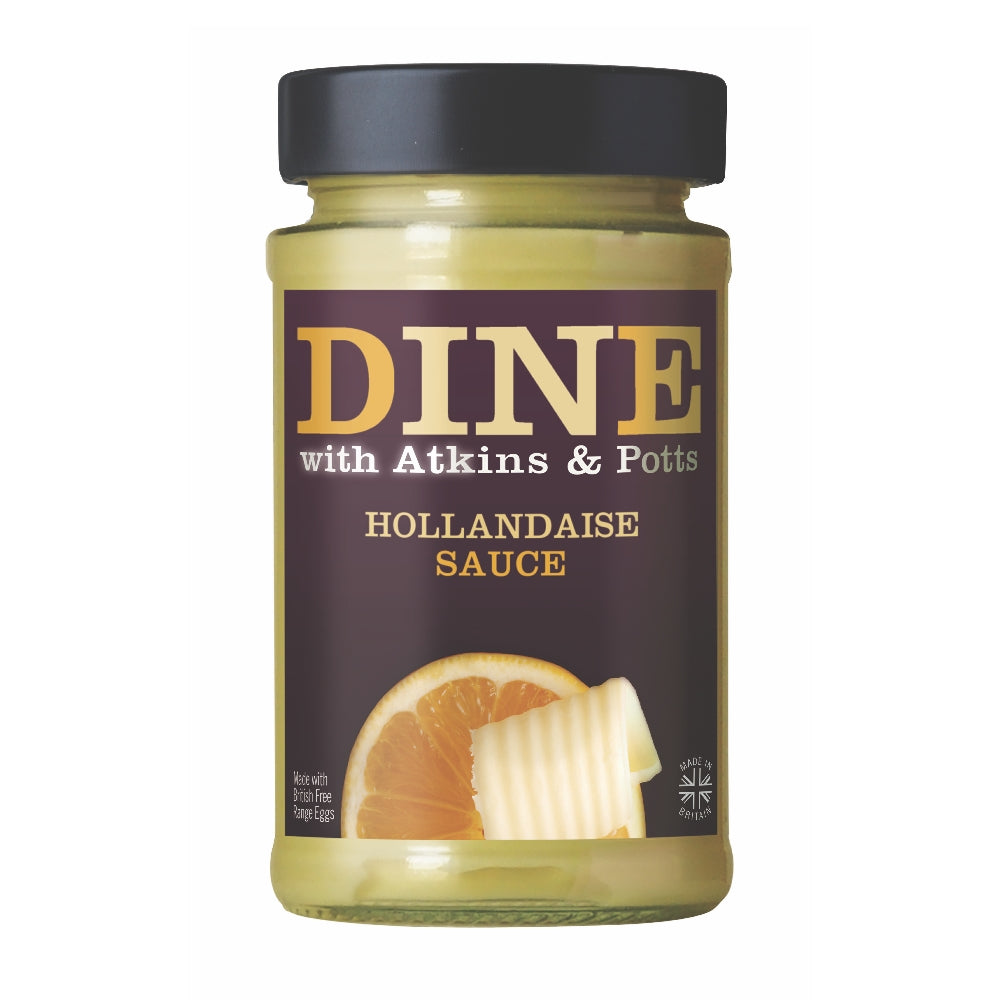 DINE with Atkins & Potts Hollandaise Sauce (6x180g)