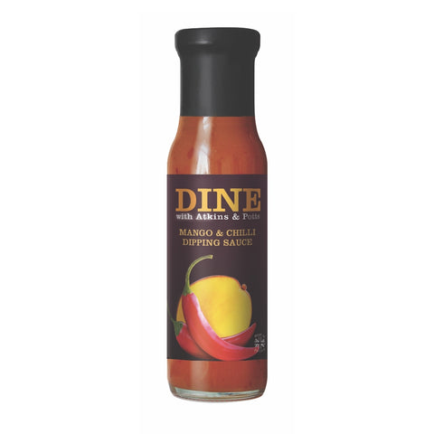 DINE with Atkins & Potts Mango & Chilli Dipping Sauce (6x260g)