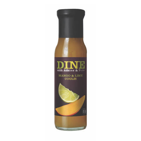 DINE with Atkins & Potts Mango & Lime Coulis (6x250g)