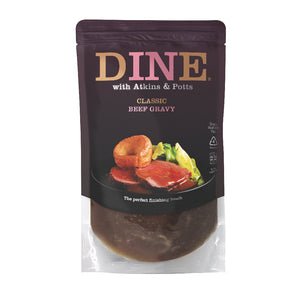 DINE with Atkins & Potts Classic Beef Gravy (6x350g)