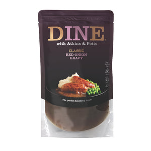 DINE with Atkins & Potts Red Onion Gravy (6x350g)