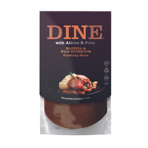 DINE with Atkins & Potts Madeira & Wild Mushroom Sauce (6x350g)