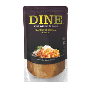 DINE with Atkins & Potts Kashmiri Korma Sauce (6x350g)