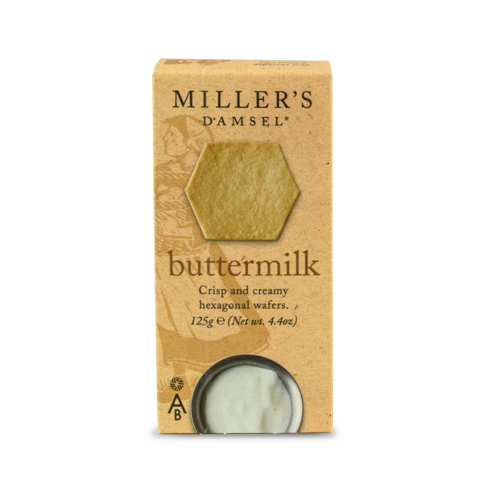 Artisan Biscuits Miller's Damsel Buttermilk Wafers (6x125g)