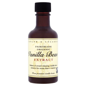 Taylor & Colledge Organic Vanilla Bean Extract (6x100ml)