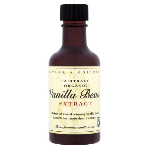 Taylor & Colledge Organic Vanilla Bean Extract (6x100ml)