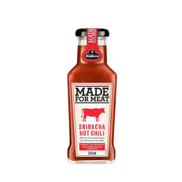 Made for Meat Sriracha Hot Chilli Sauce (8x235ml)