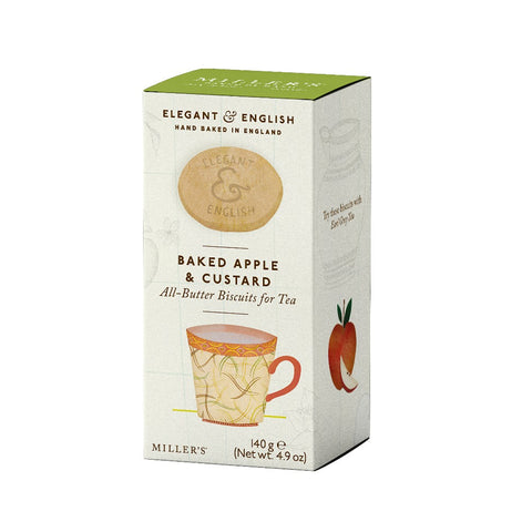 Artisan Biscuits Elegant & English Baked Apple & Custard Biscuits (6x140g)