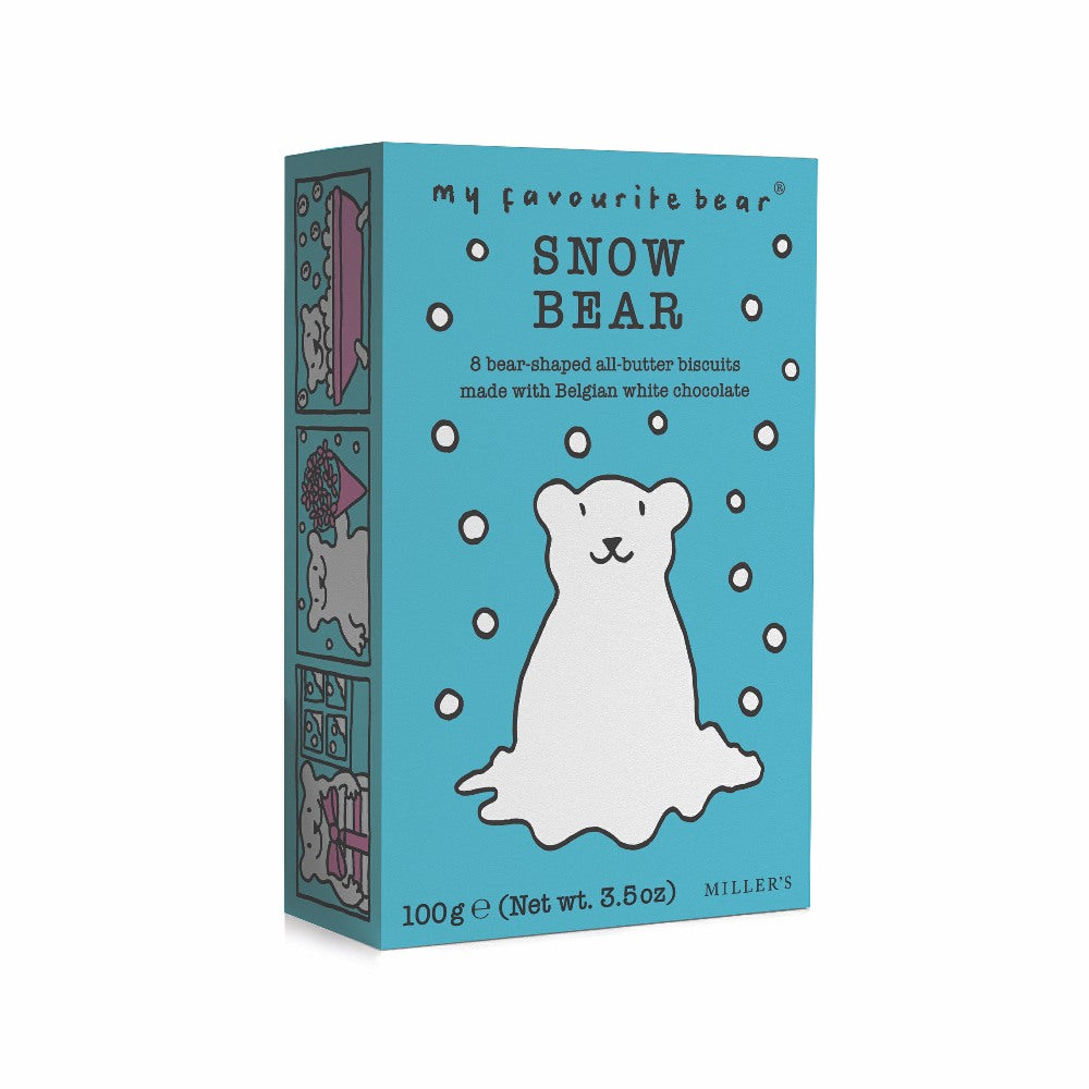 Artisan Biscuits My Favourite Bear Snow Bear Biscuits (12x100g)