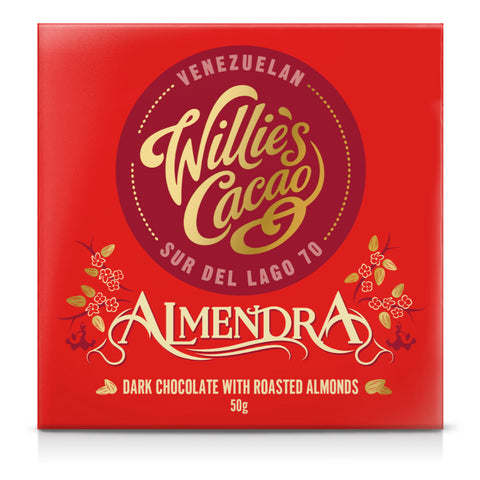 Willie's Cacao Almendra Venezuelan Chocolate (12x50g)