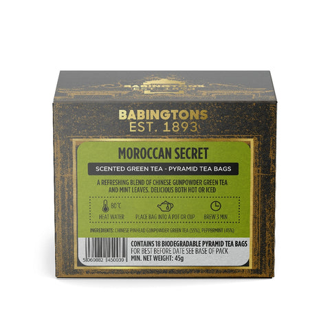 Babingtons Blends Moroccan Secret Tea (8x18 Pyramids)