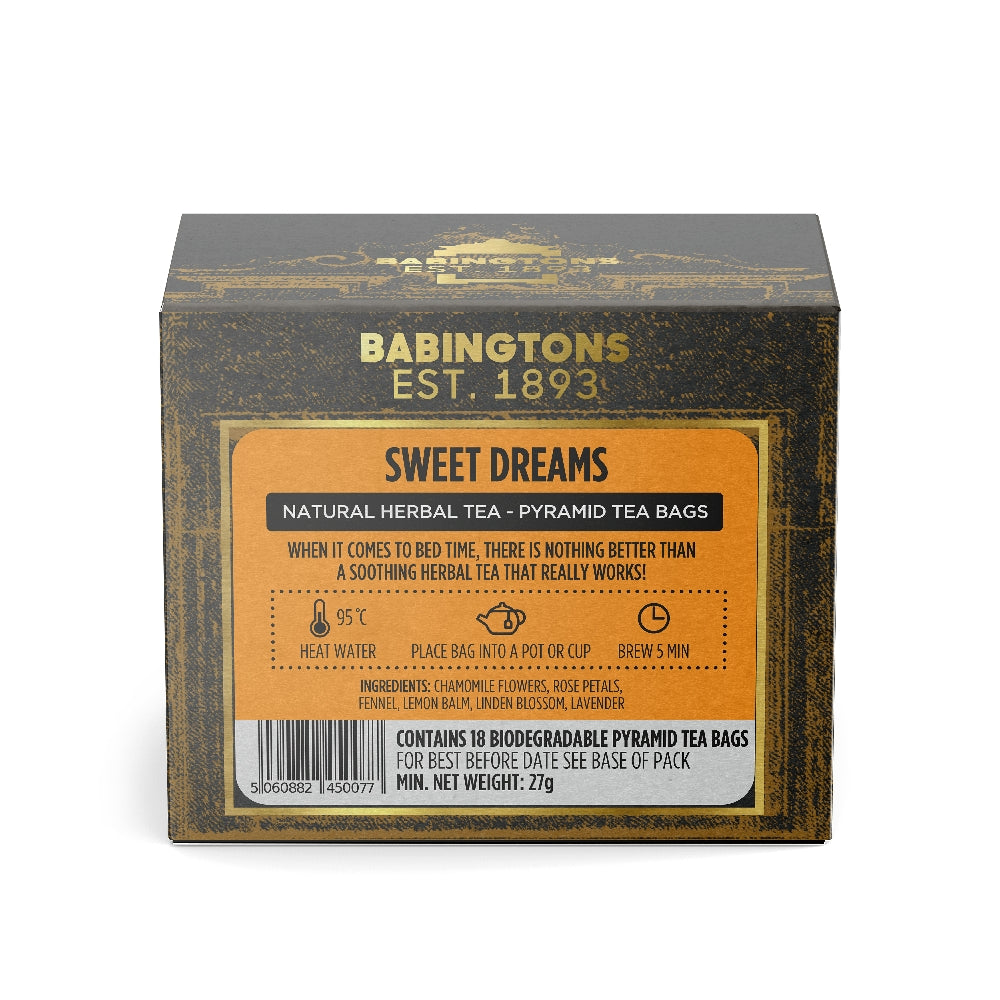 Babingtons Blends Sweet Dreams Tea (8x18 Pyramids)