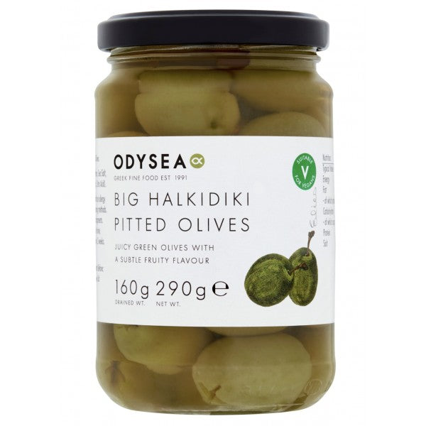 Odysea Big Halkidiki Pitted Olives (6x290g)