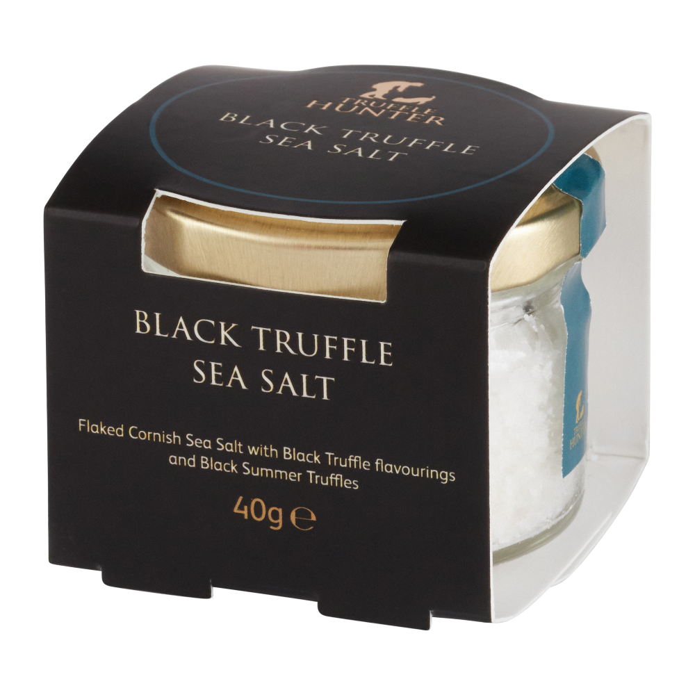 TruffleHunter Flaked Black Truffle Sea Salt (6x40g)