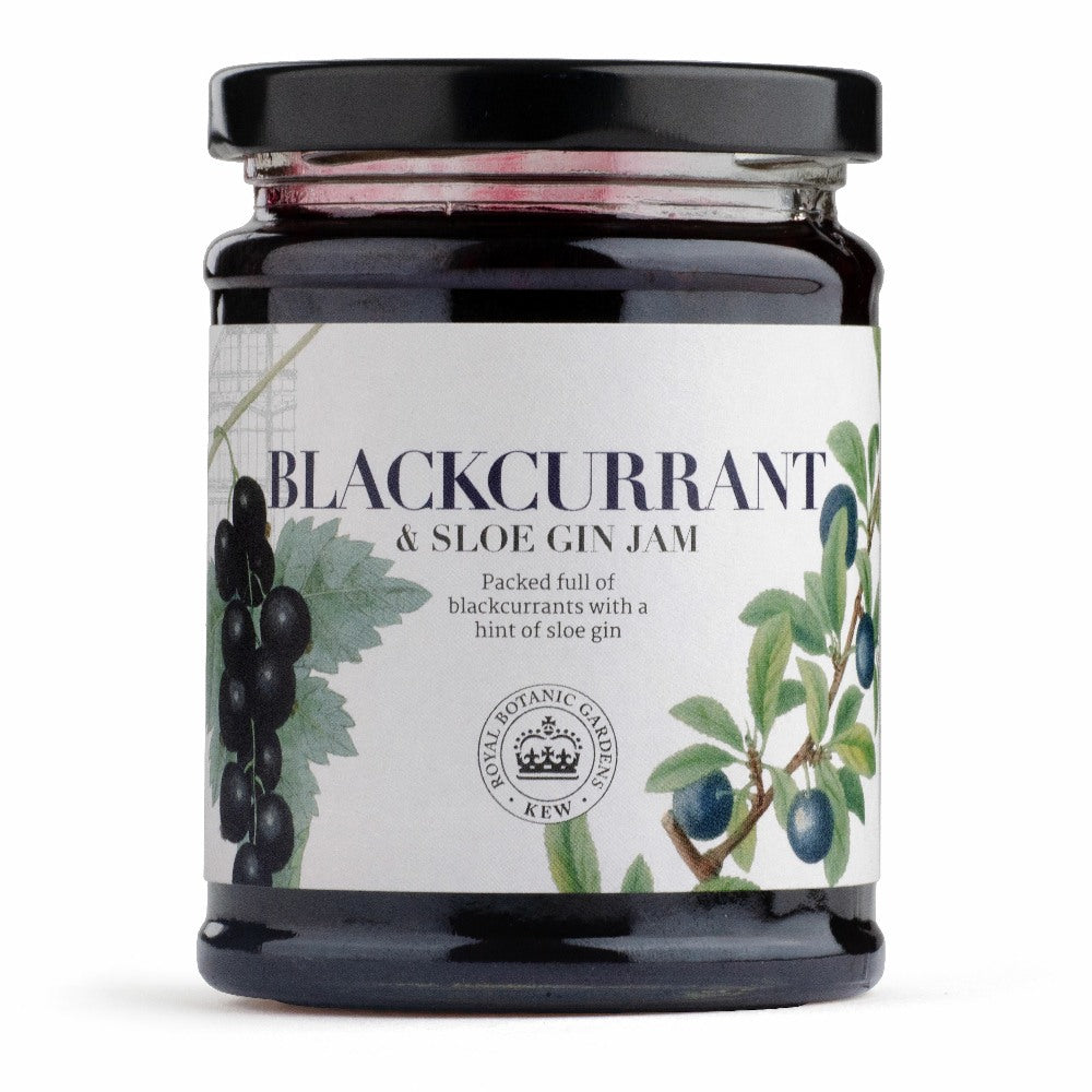 RBG Kew Blackcurrant & Sloe Gin Jam (12x340g)