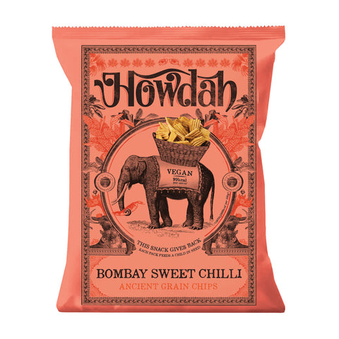 Howdah Bombay Sweet Chilli Chips (6x130g)
