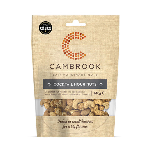 Cambrook Cocktail Hour Nuts (10x140g)