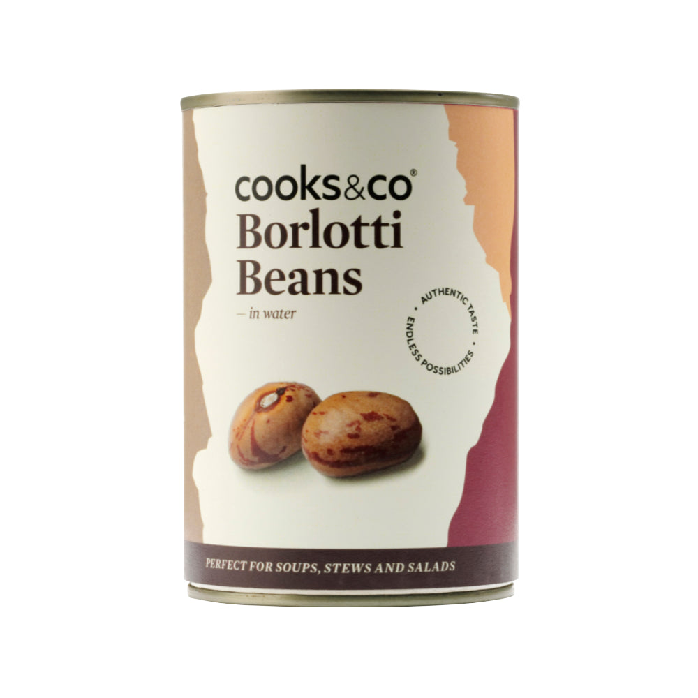 Cooks & Co Borlotti Beans (12x400g)