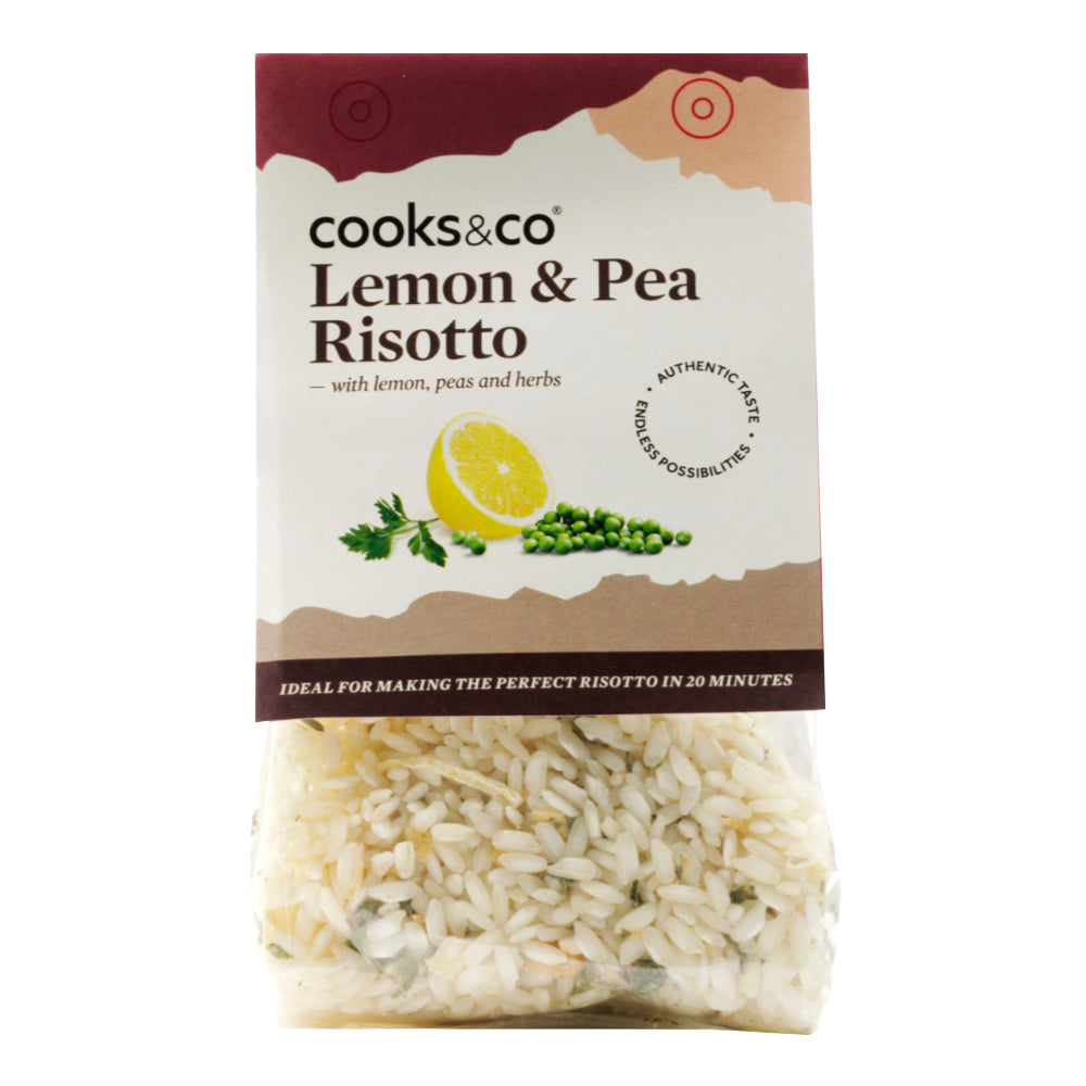 Cooks & Co Lemon & Pea Risotto (6x190g)