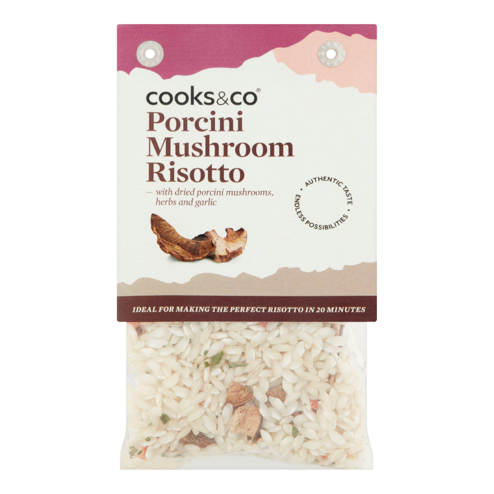 Cooks & Co Porcini Mushroom Risotto (6x190g)