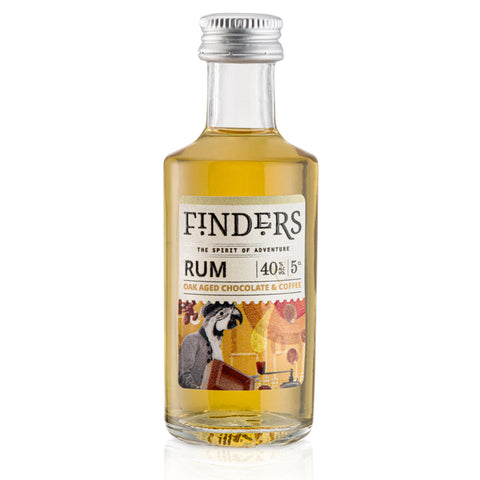 Finder's Oak Aged Chocolate & Coffee Rum Miniature (12x5cl)