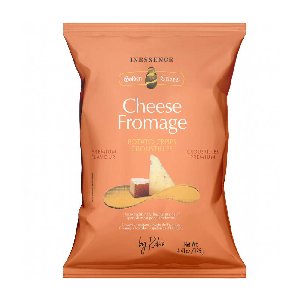Inessence Cheese Flavour Potato Chips (9x125g)