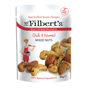 Mr Filbert's Chilli & Fennel Mixed Nuts (20x40g)