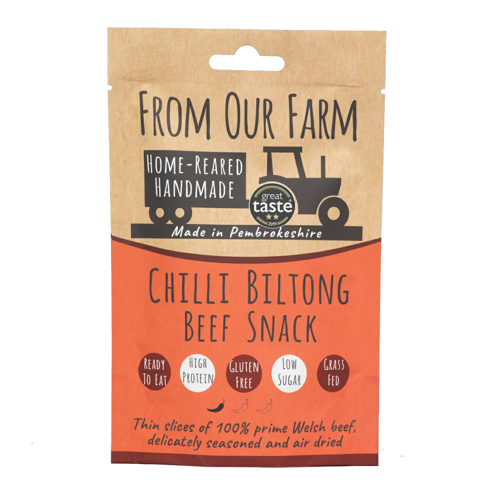 From Our Farm Chilli Biltong (12x35g)