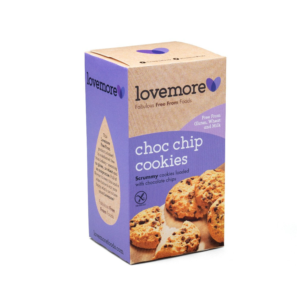 Lovemore Gluten Free Choc Chip Cookies (6x150g)