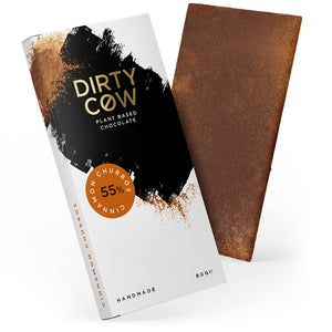 Dirty Cow Cinnamon Churros Plant Based Chocolate Bar (12x80g)
