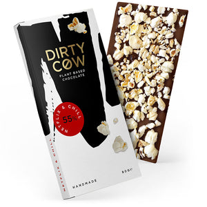 Dirty Cow Netflix & Chill Plant Based Chocolate Bar (12x80g)