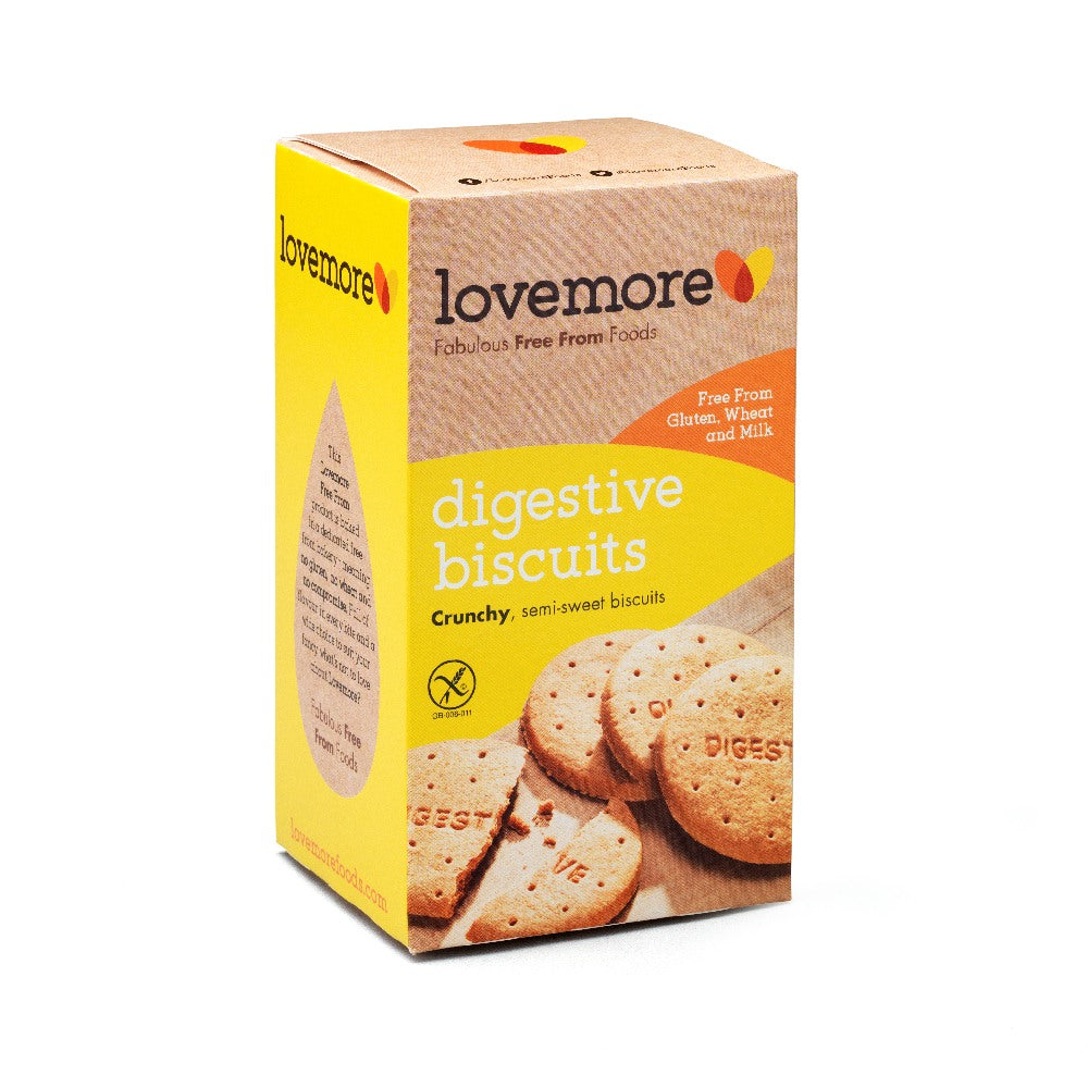 Lovemore Gluten Free Digestive Biscuits (6x175g)