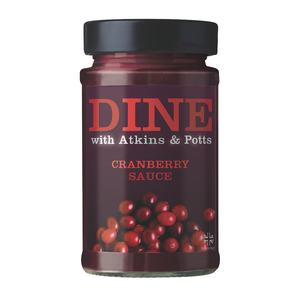 DINE with Atkins & Potts Cranberry Sauce (6x230g)