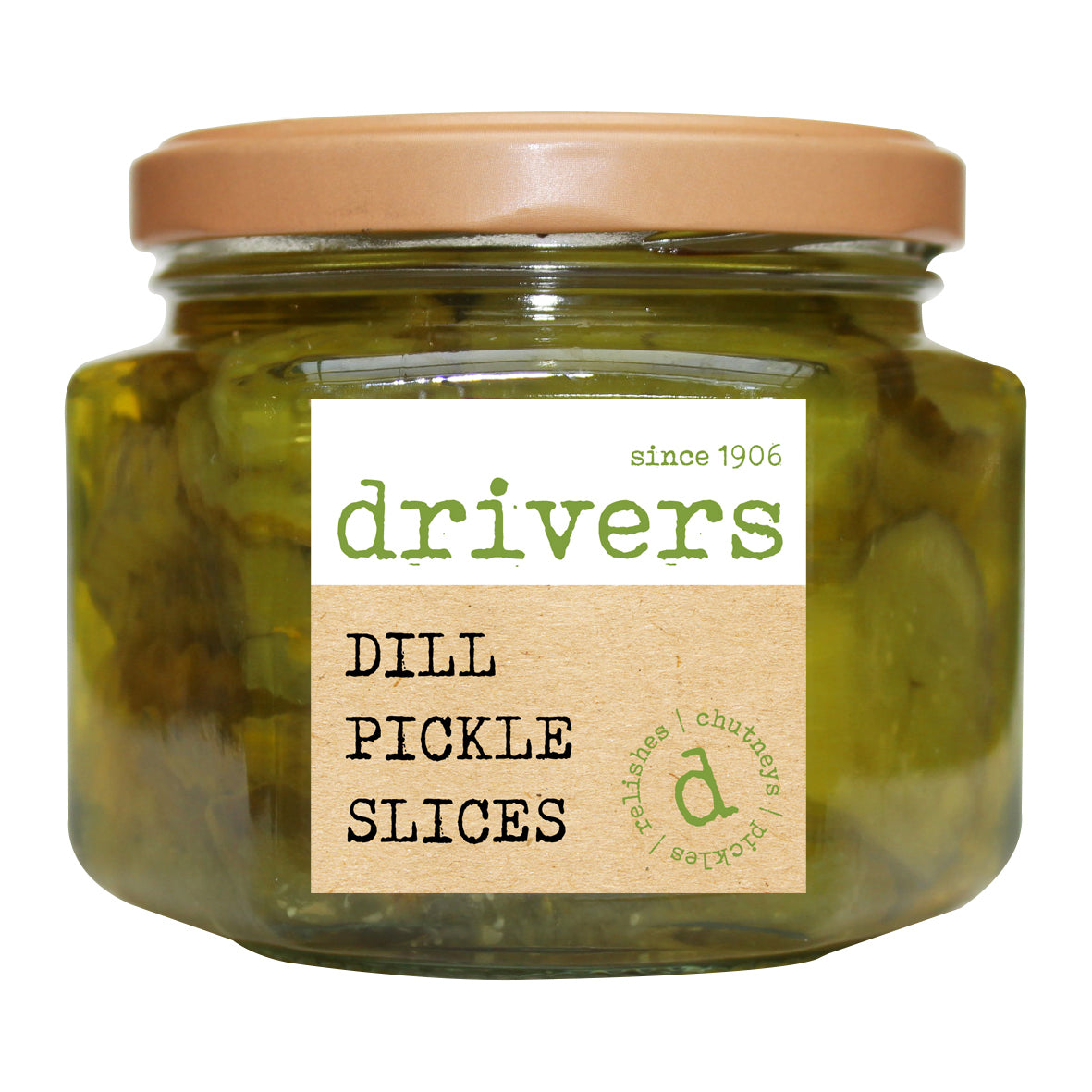 Drivers Dill Pickle Slices (6x350g)