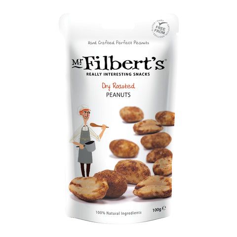 Mr Filbert's Dry Roasted Peanuts (12x100g)