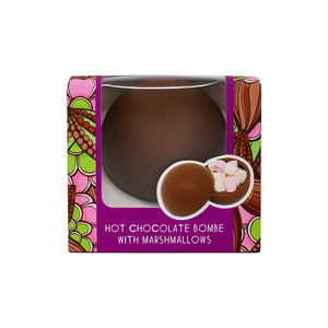 Cocoba Hot Chocolate Bombe with Marshmallows Single (12x50g)